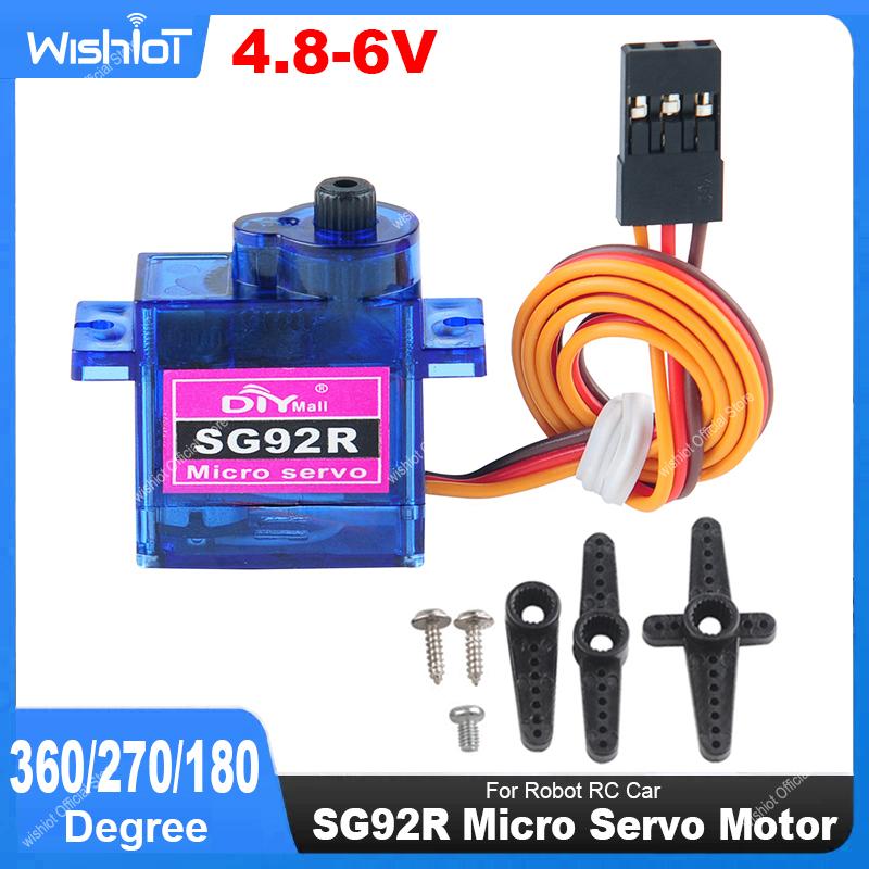 SG92R محرك سيرفو صغير 4.8-6 فو - مراجعة Drone Gimbal Controller وسعره